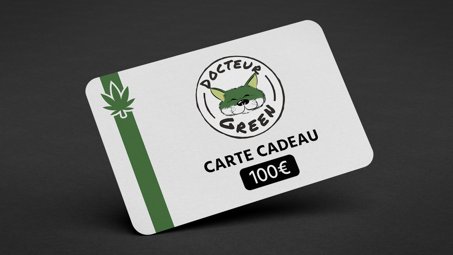 Cartes-Cadeaux Docteur Green de 100 euros